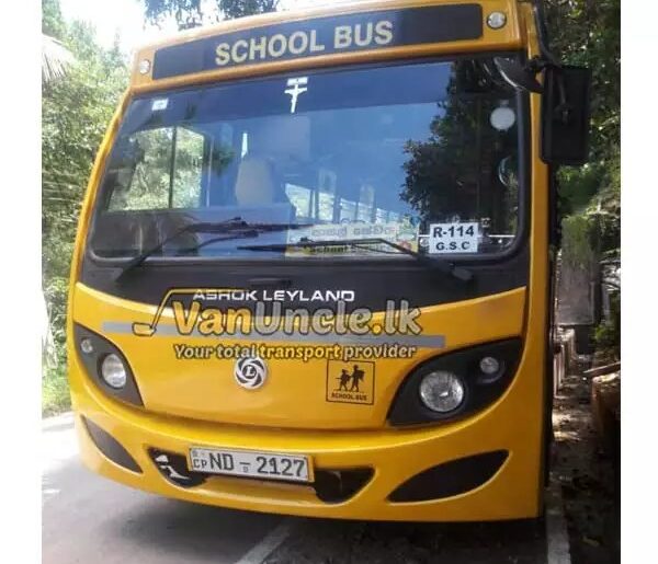 School Transport Bus in Sri Lanka