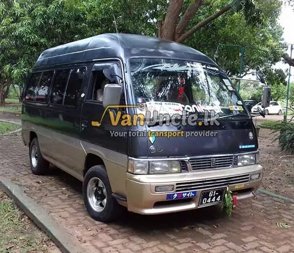 School transport van in Sri Lanka